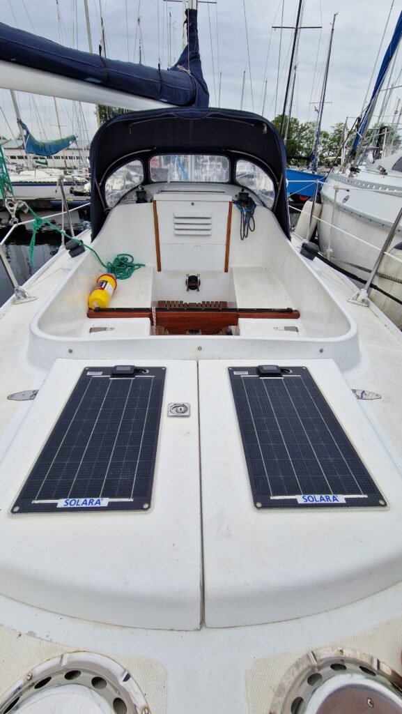 Off grid zonnepaneel voor boot